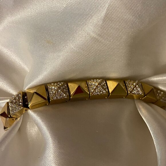 Michael Kors Gold Tone Link Bracelet - Picture 10 of 16